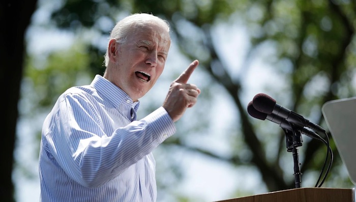 Joe Biden says Congress has no option but to impeach the President