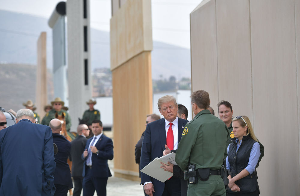 Federal judge rejects Democrats' attempt to stop Trump's border wall