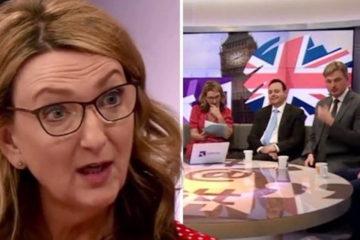 A BBC presenter dropped the "C bomb" live on TV yesterday, then immediately apologized — kind of — and immediately blamed men for using the word.