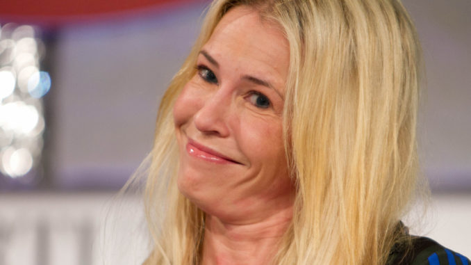 Far-left comedienne Chelsea Handler said President Donald Trump should be impeached for referring to guns as “entertainment” for people who use shooting ranges in the United States.