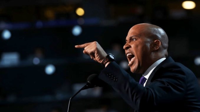 Cory Booker slams capitalism as perverted