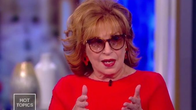 The View co-host Joy Behar has already started making excuses for Joe Biden, saying it will be hard for him to "cure cancer", as he promised, "when there’s so much climate change."