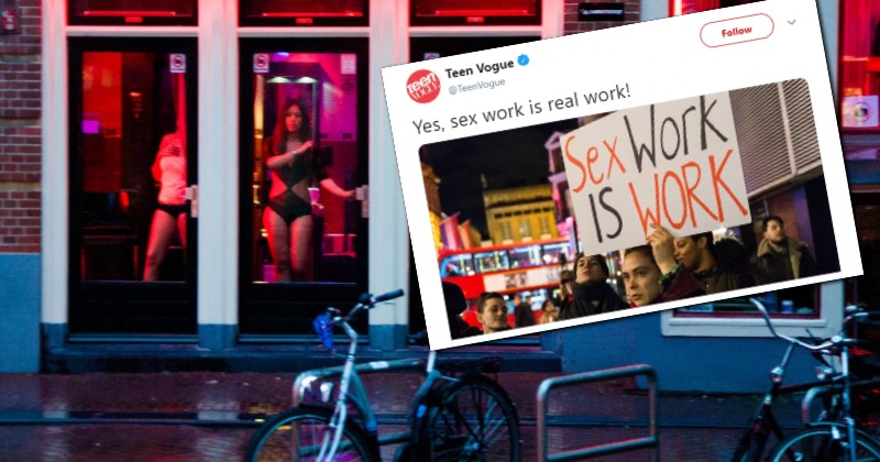 Teen Vogue promotes prostitution to young readers