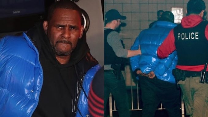 Singer R Kelly arrested on federal child sex crimes