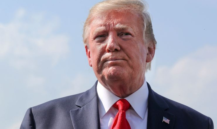 Bitcoin is "not money" and is "based on thin air", according to Donald Trump who also criticized Facebook’s proposed Libra cryptocurrency.