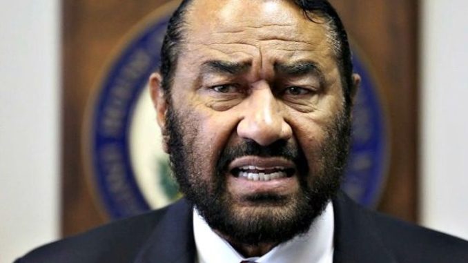 Democratic Rep. Al Green files articles of impeachment against President Donald Trump