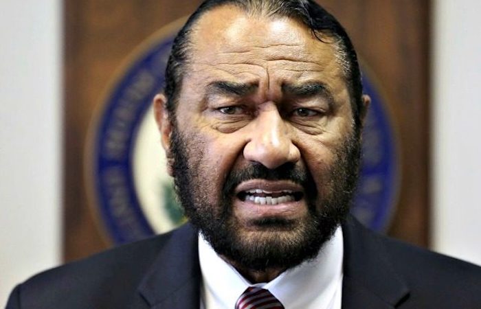 Democratic Rep. Al Green files articles of impeachment against President Donald Trump