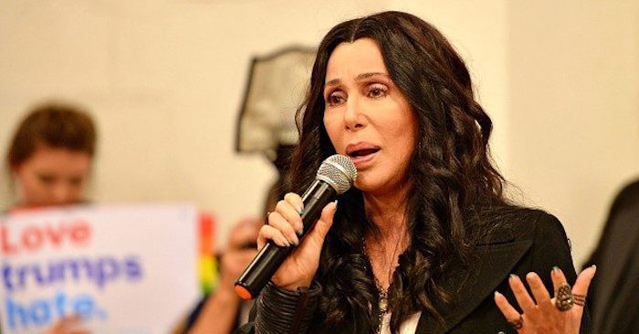 Cher calls Trump a dictator thug