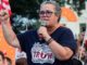 Rosie O'Donnell urges fellow protestors to take out fascist Trump from the White House