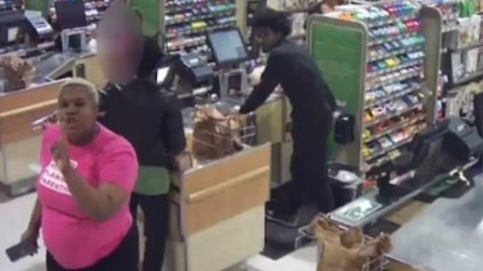 Video footage shows Rep. Erica Thomas chasing and screaming alleged 'racist' attacker