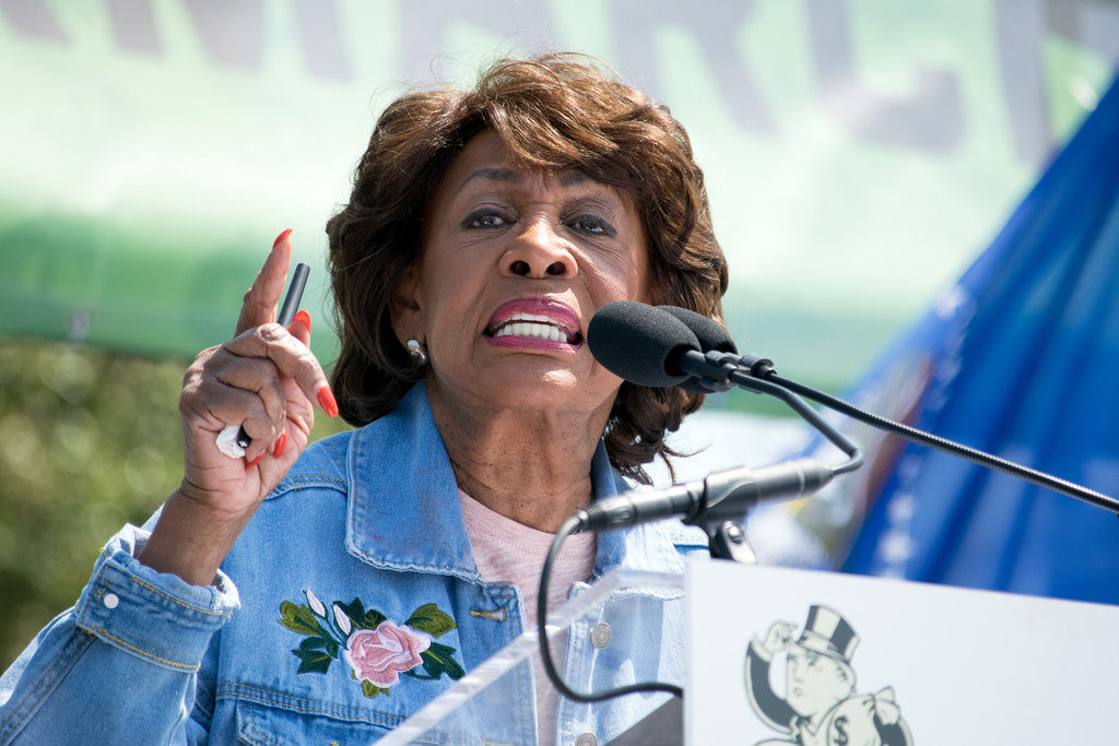 Maxine Waters slams President Trump as an illegitimate racist occupying the White House