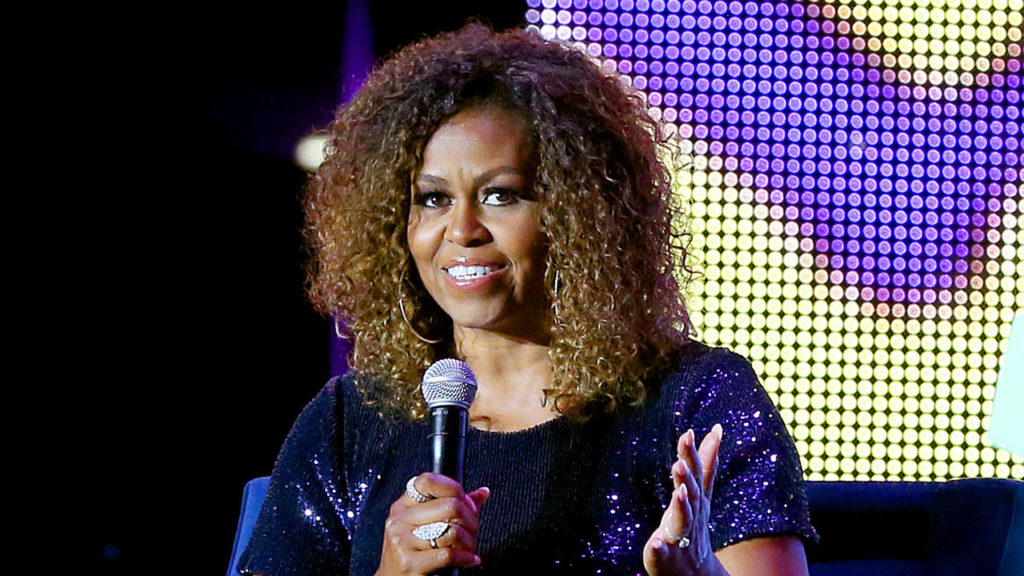 Michelle Obama says Trump supporters at inauguration are not reflective of USA