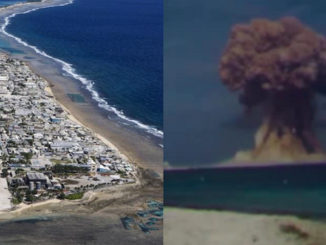Radiation levels in some regions of the central Pacific Ocean are "far higher" than in areas affected by the Chernobyl nuclear disaster.