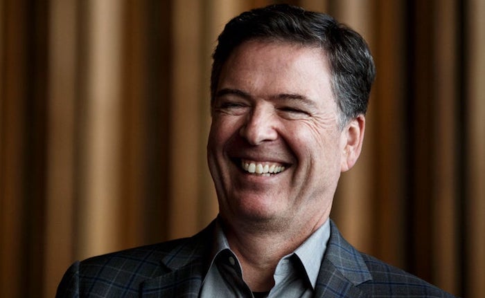 DOJ lets former FBI director James Comey off the hook for leaking classified info