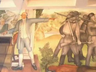 George Washington mural