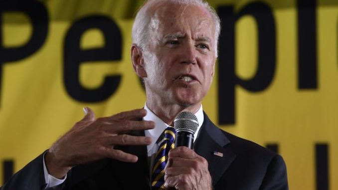 Joe Biden compares President Donald Trump to the ku klux klan