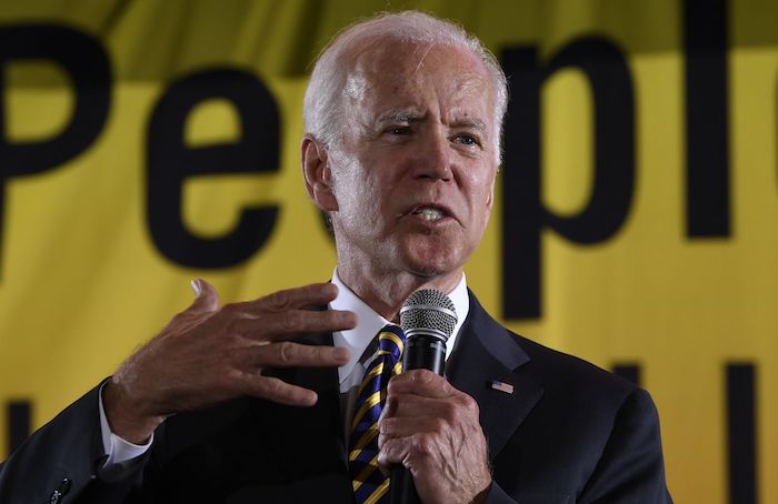 Joe Biden compares President Donald Trump to the ku klux klan