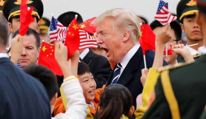 China seeks 'calm end' to trade war with Trump