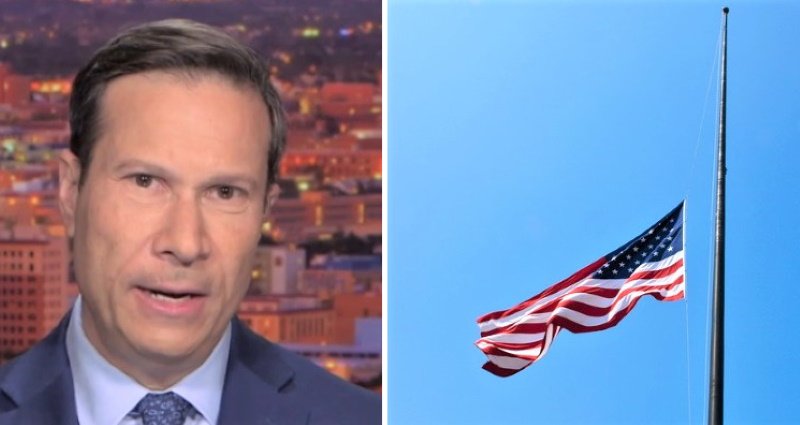 President Trump’s decision to fly US flags half-mast until 8/8 could be seen as a nod to Hitler, says NBC News contributor Frank Figliuzzi.