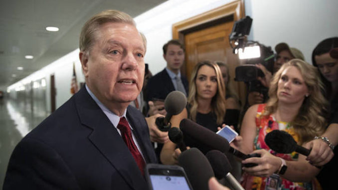 Senator Lindsey Graham announces 'red flag' legislation