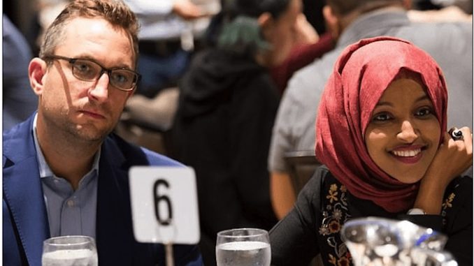 A Washington, DC, mom says her husband abandoned her and their child for Rep. Ilhan Omar, according to a bombshell divorce filing.