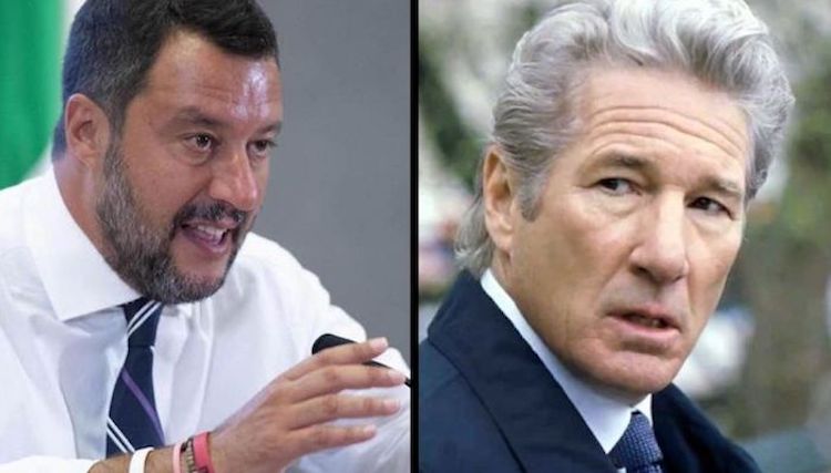 Italy's Interior Minister Matteo Salvini responded to Richard Gere's demand that the country accept more refugees.