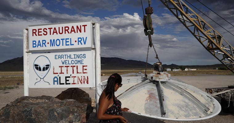 Commissioners in Nevada's Lincoln County have unanimously voted to pre-sign an emergency declaration ahead of the "Storm Area 51" raid event.