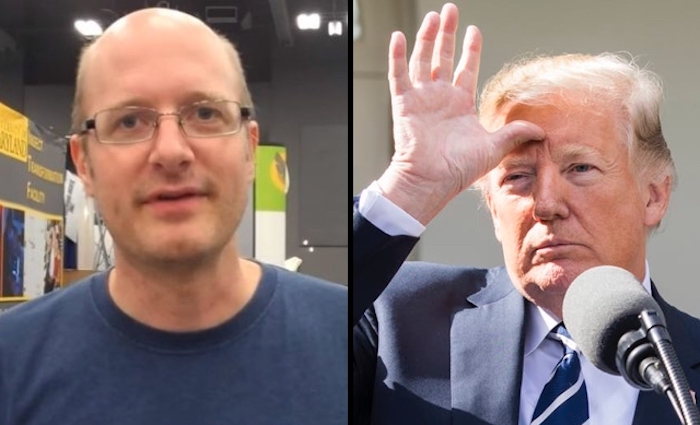 Trump and his supporters are Nazis who "kill people of the wrong ethnicity as a matter of policy," said a University of Texas instructor.