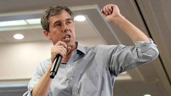 Beto O’Rourke confirmed in an interview Friday that he is planning to tear down existing sections of the wall on the U.S.-Mexico border.