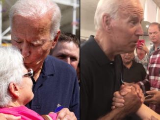 Iowa teacher rebuffs Joe Biden after he grabs her hand