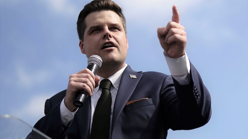 Rep. Matt Gaetz slammed House Democrats for their pursuit of impeachment and lack of patriotism during an appearance on Hannity.