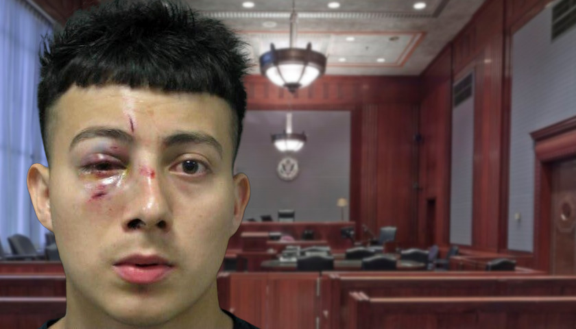 A man has been arrested in Maryland over accusations of sex crimes against a 6-year-old and his mugshot features a black eye.