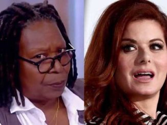 Whoopi Goldberg slams Debra Messing for threatening to name and shame Trump fundraisers