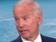 Joe Biden's eye fills with blood during CNN town hall