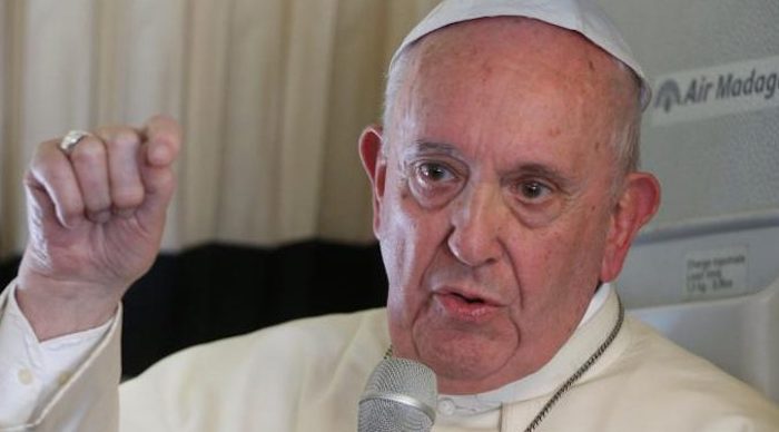 Far-left Pope Francis has ordered Christians to stop trying to "attract more people" to come unto Christ and join the Christian faith.