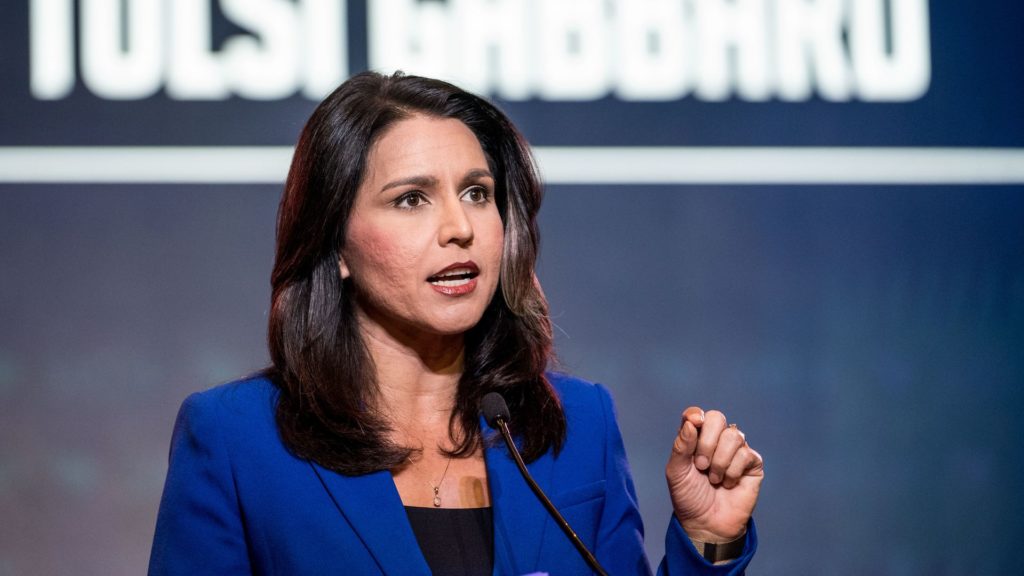 Rep. Tulsi Gabbard does not support House Speaker Nancy Pelosi's decision to launch an impeachment inquiry against President Trump.