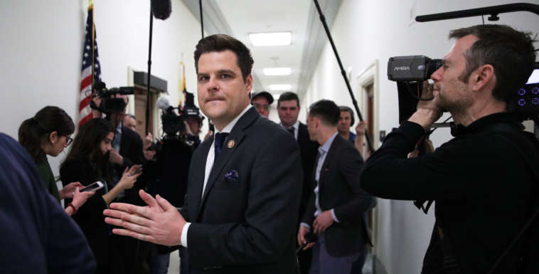 GOP reps storm Democrats' impeachment probe