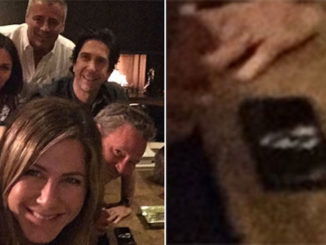 Mysterious white powder spotted in Jennifer Aniston's Friends selfie