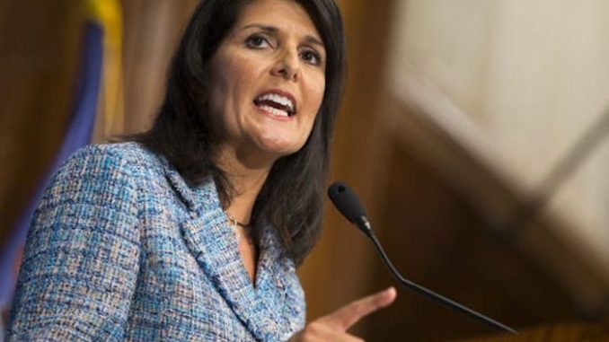 Nikki Haley slams Trump officials working to secretly undermine his presidency