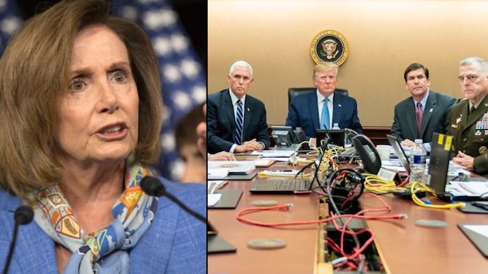 Nancy Pelosi was not notified about Saturday night raid against ISIS leader Baghdadi