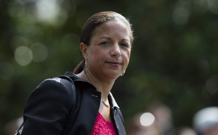 Former National Security Adviser Susan Rice has criticized President Donald Trump over his handling of the successful US military operation that killed the leader of ISIS.