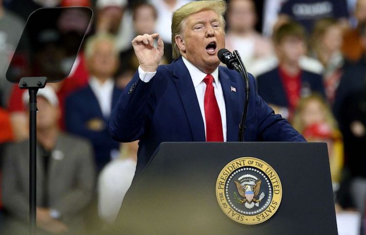 President Trump slams Nancy Pelosi for hating America