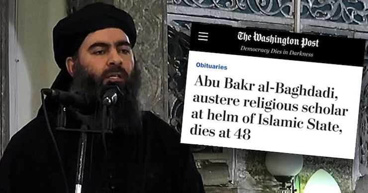 Washington Post caught describing ISIS leader Baghdadi as austere religious leader