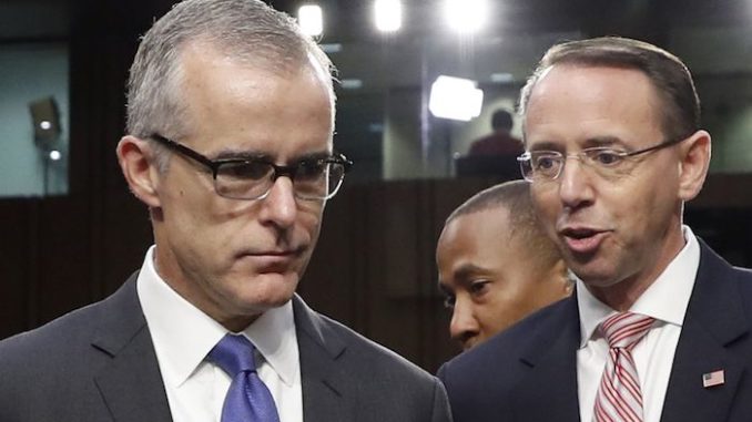 Fired FBI agent Andrew McCabe suddenly drops wrongful termination case against DOJ