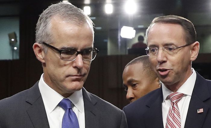 Fired FBI agent Andrew McCabe suddenly drops wrongful termination case against DOJ