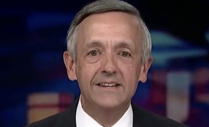Pastor Robert Jeffress says Democrats worship pagan god of child sacrifice
