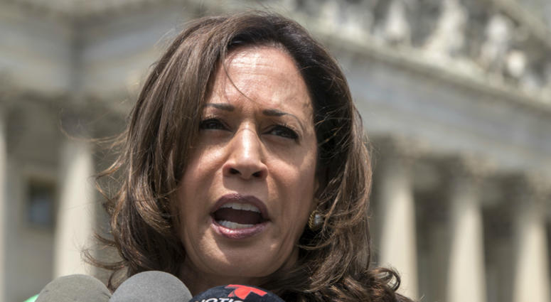 Kamala Harris demands Twitter suspend President Trump's account
