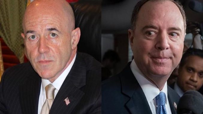 Rep. Adam Schiff should be charged with "conspiracy to commit treason," according to former NYPD commissioner Bernard Kerik.