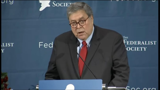 AG Bill Barr warns the Democrats are using every tool to sabotage the executive branch