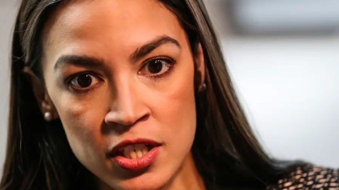 New York City socialist Rep. Alexandra Ocasio-Cortez has insisted that she never wants to "hear the word... free stuff" ever again.